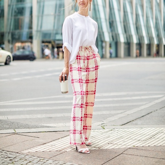Marni x Uniqlo drape relaxed wide straight pants - Picture 1 of 8